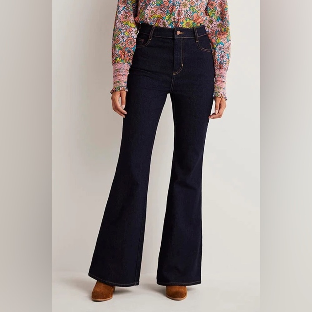 BODEN High‎ Rise Flare Jeans